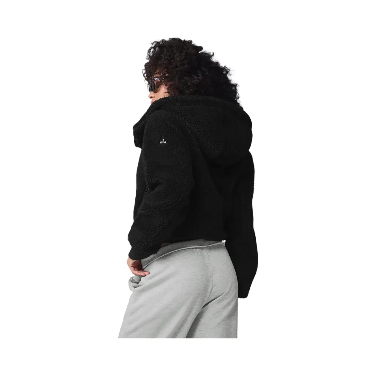 Alo Women's Foxy Sherpa Jacket - Black