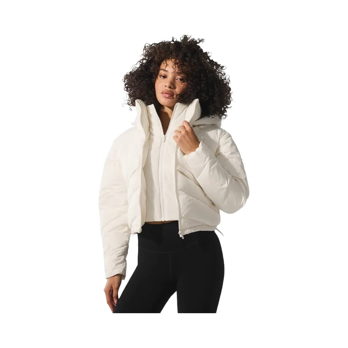 Alo Women's Glacier Puffer - Ivory