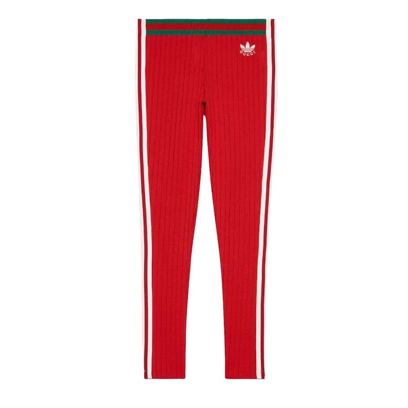 Gucci x adidas Jersey Sweatpants Red
