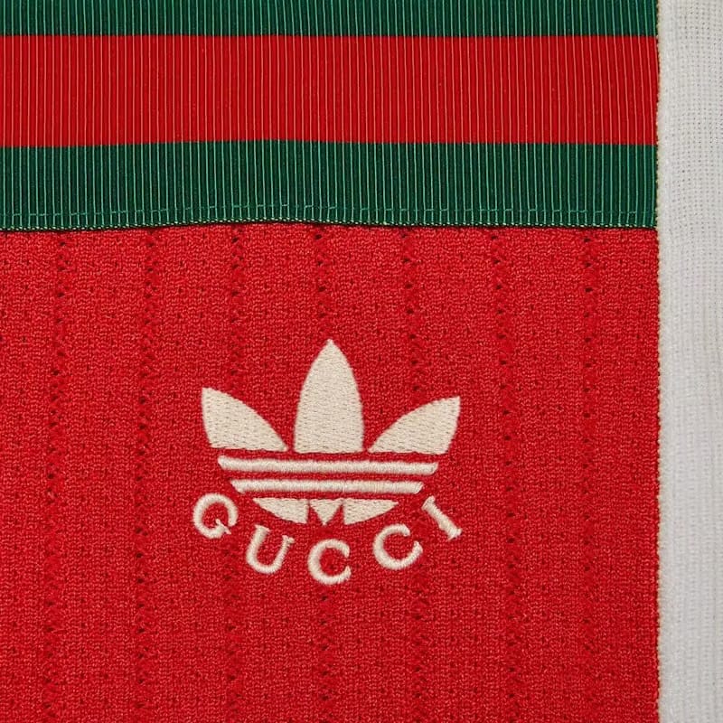 Gucci x adidas Jersey Sweatpants Red