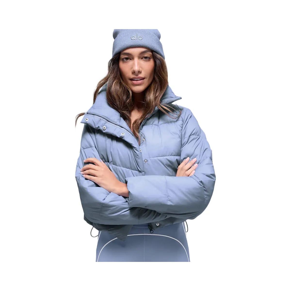Alo Women's Gold Rush Puffer - Winter Frost