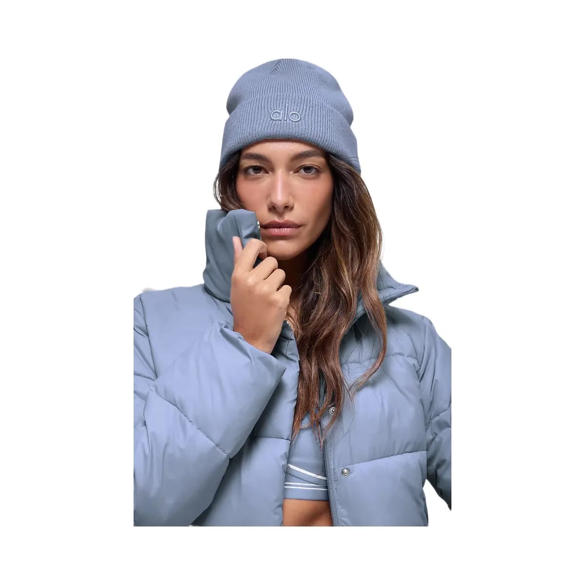 Alo Women's Gold Rush Puffer - Winter Frost
