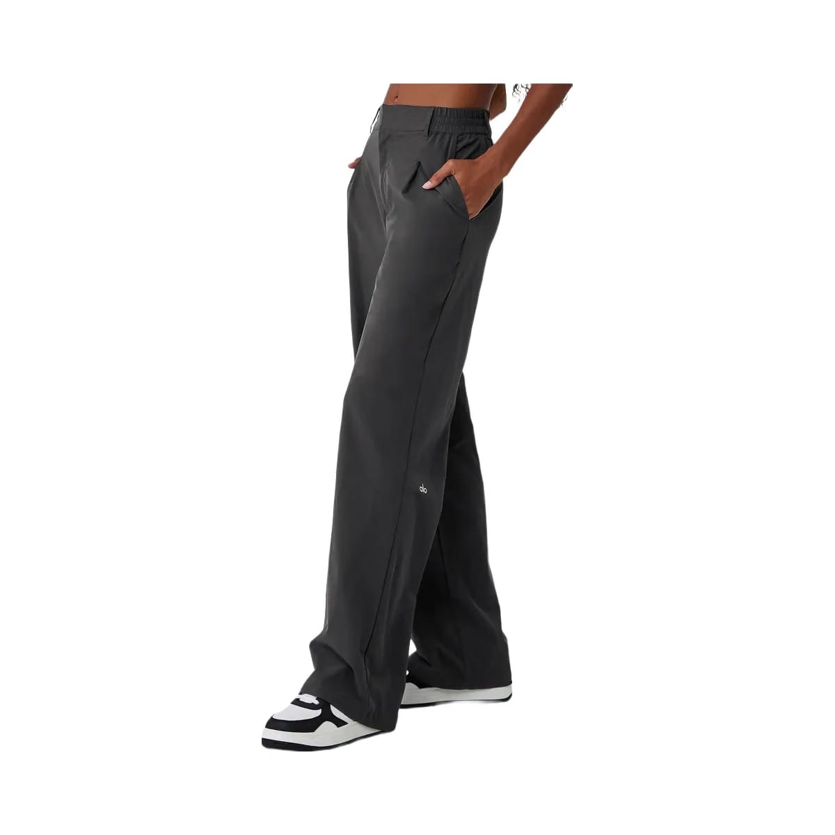 Alo Women's High-Waist Pursuit Trouser - Anthracite