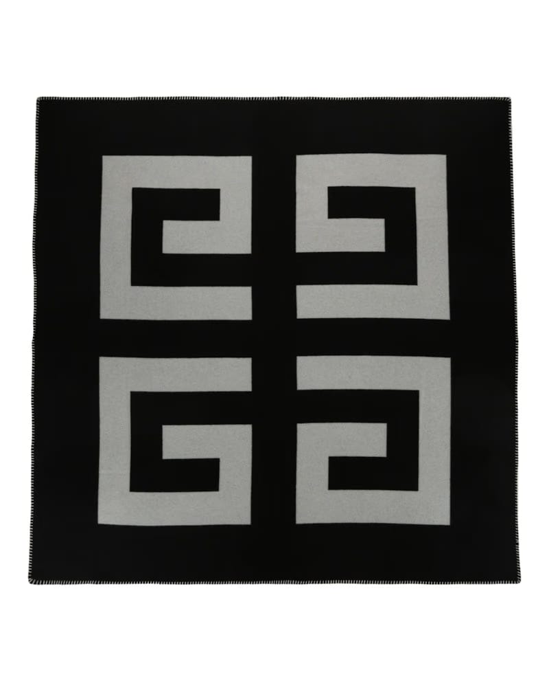 Givenchy 4G Logo Blanket Black/White