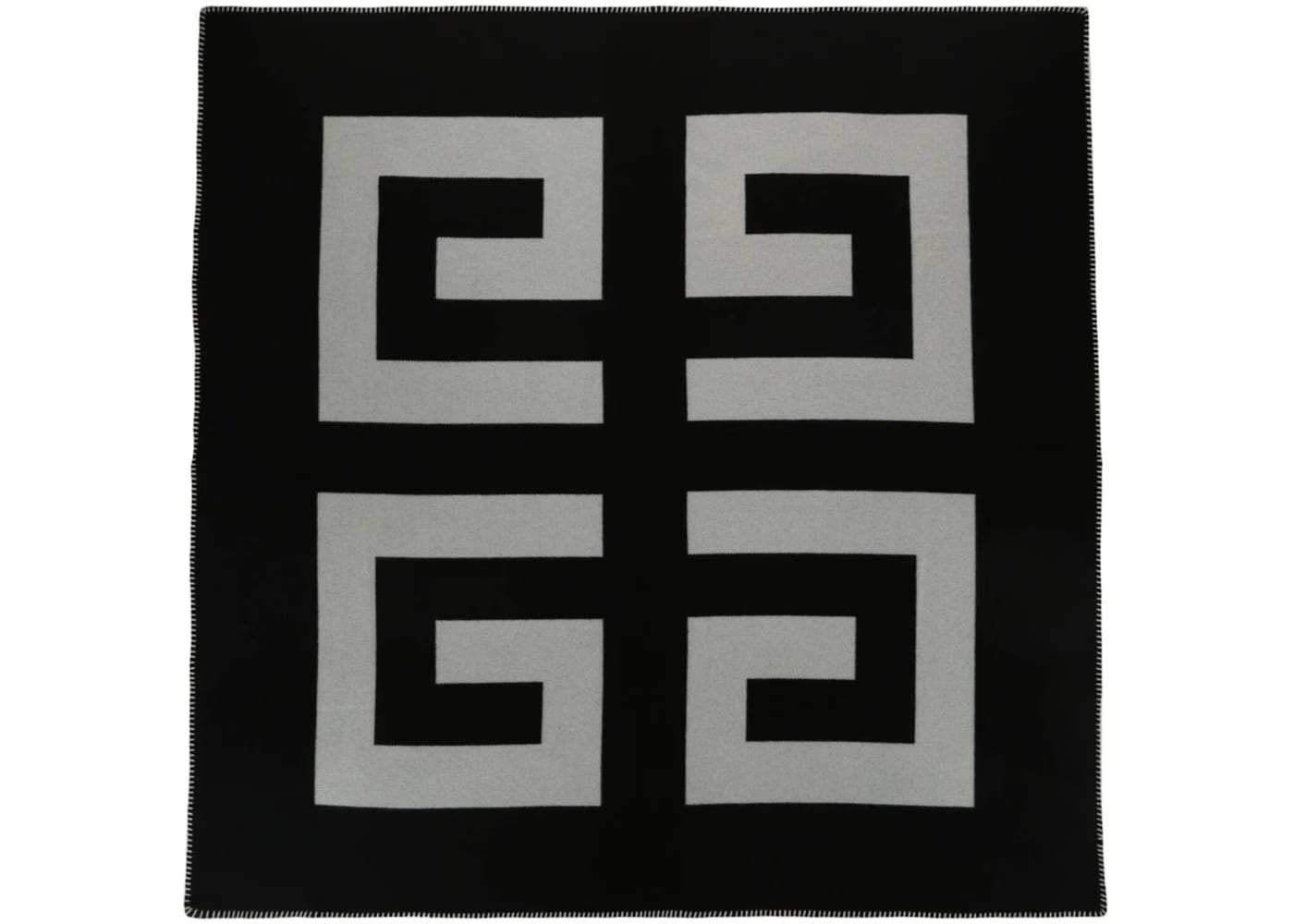 Givenchy 4G Logo Blanket Black/White