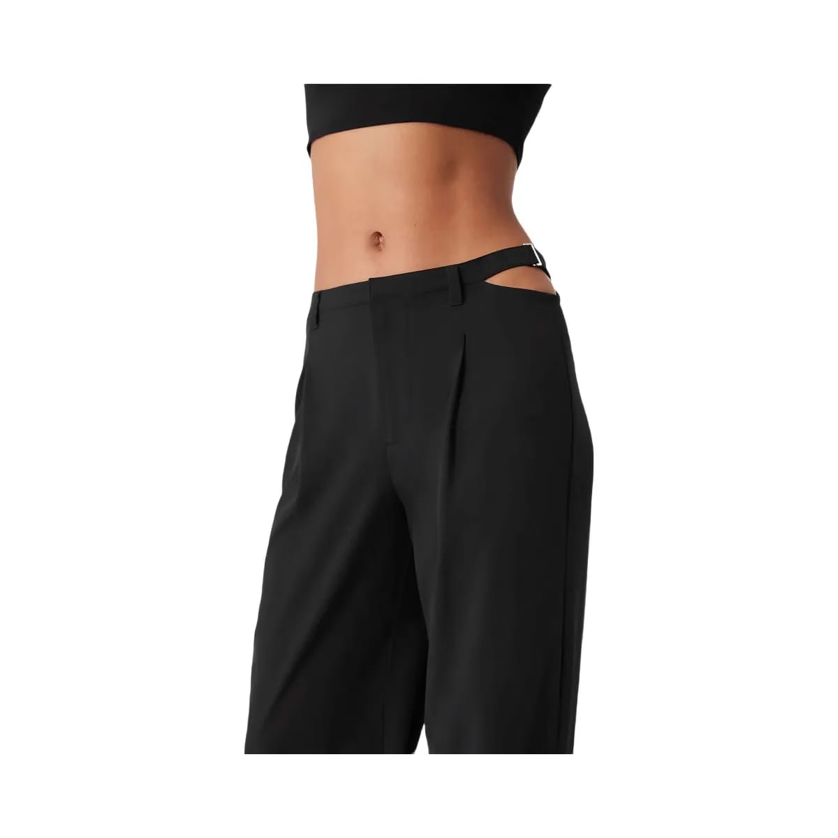 Alo Women's Mid-Rise Showdown Trouser - Black
