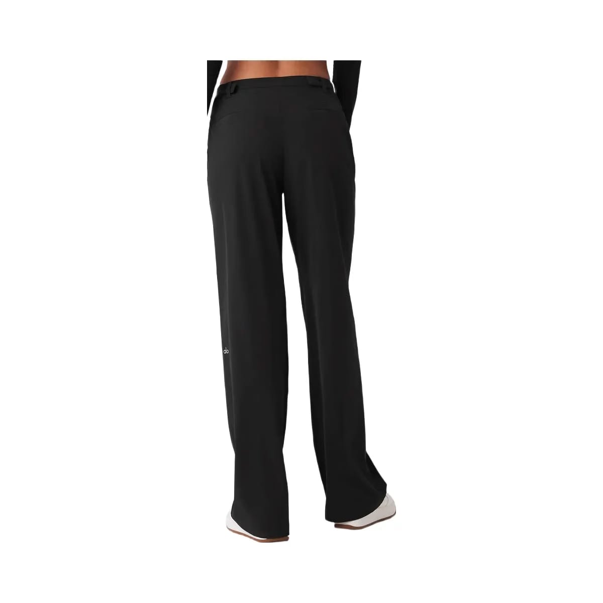 Alo Women's Mid-Rise Showdown Trouser - Black