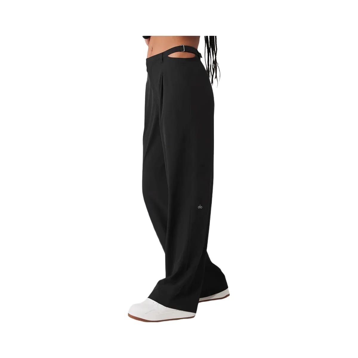 Alo Women's Mid-Rise Showdown Trouser - Black