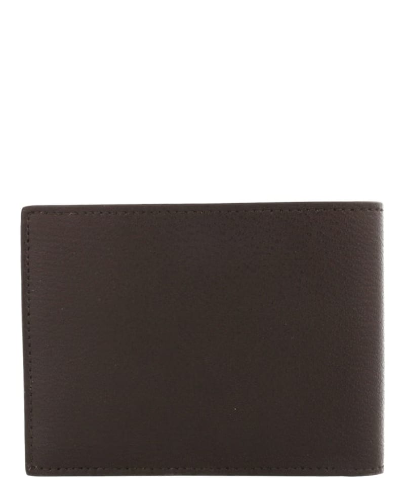 Ferragamo Gancini Bifold Wallet Brown