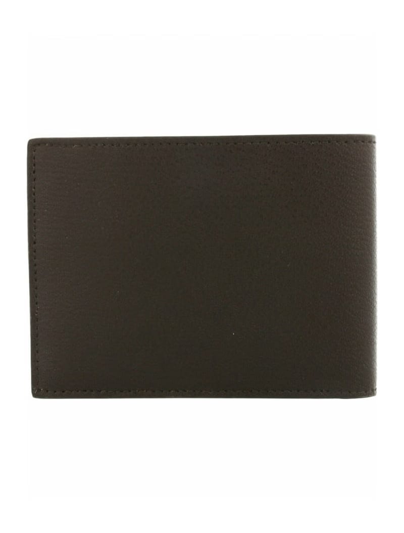 Ferragamo Gancini Bifold Wallet Brown