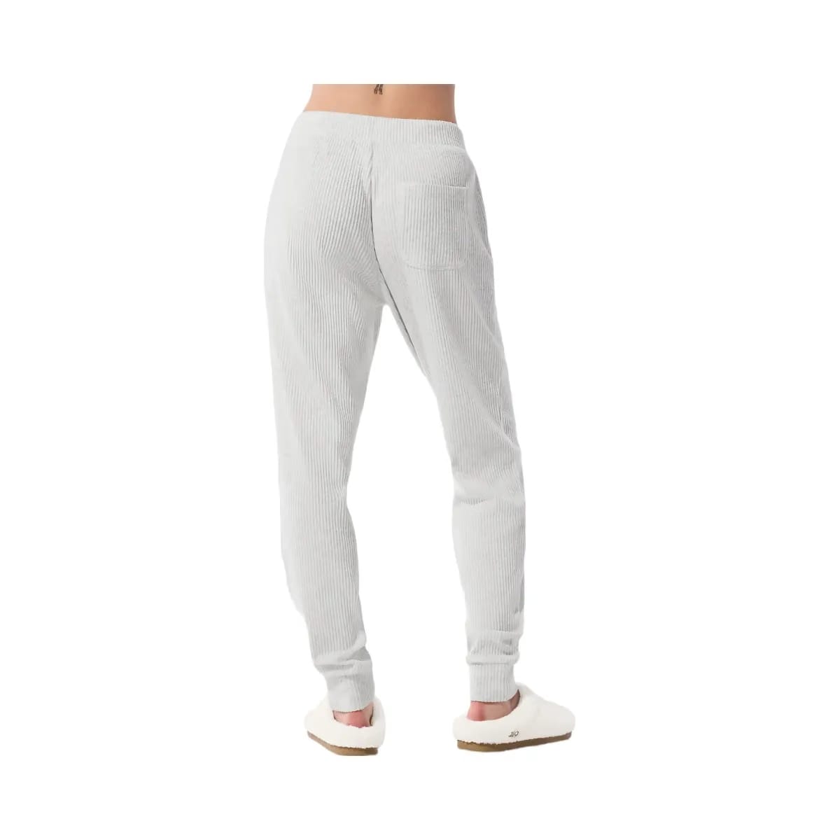 Alo Women's Muse Sweatpant - White Heather