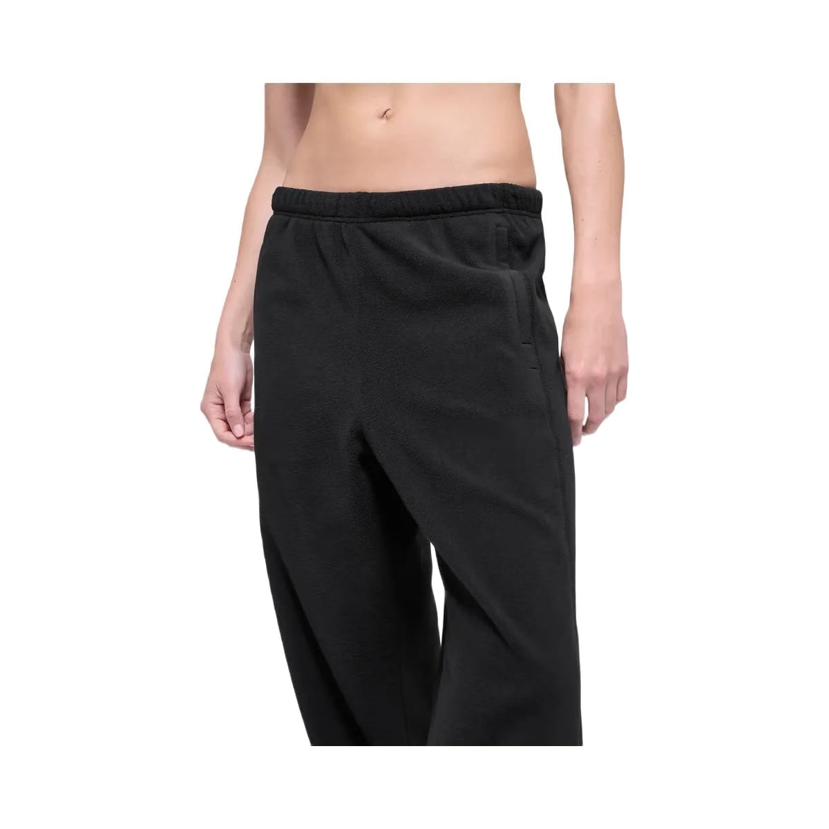 Alo Women's Polar Fleece High-Waist Retreat Jogger - Black