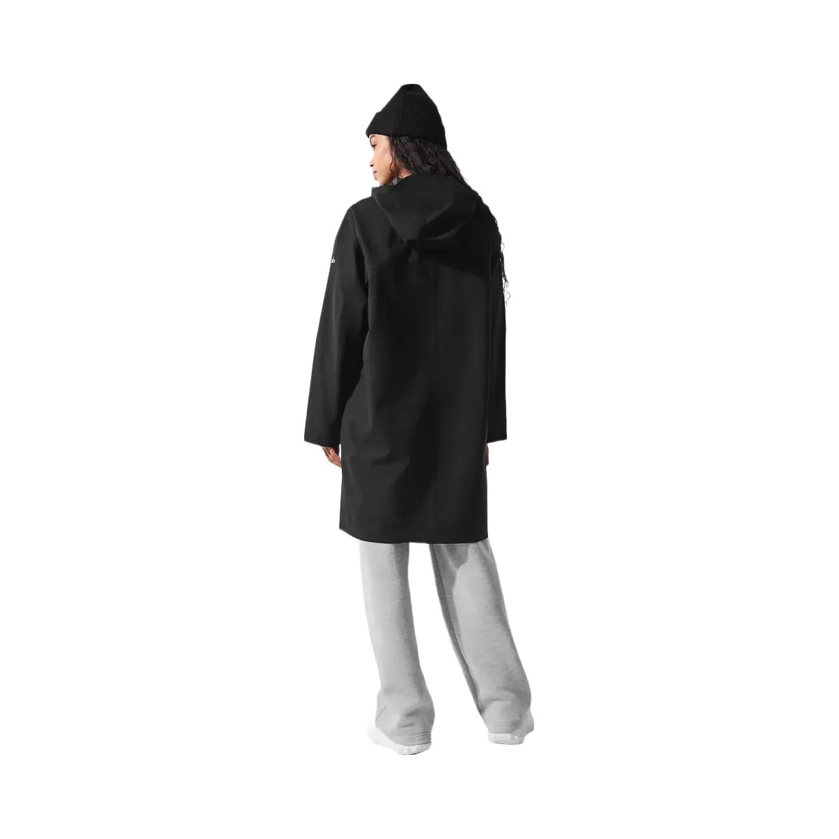 Alo Women's Rain Or Shine Long Coat - Black