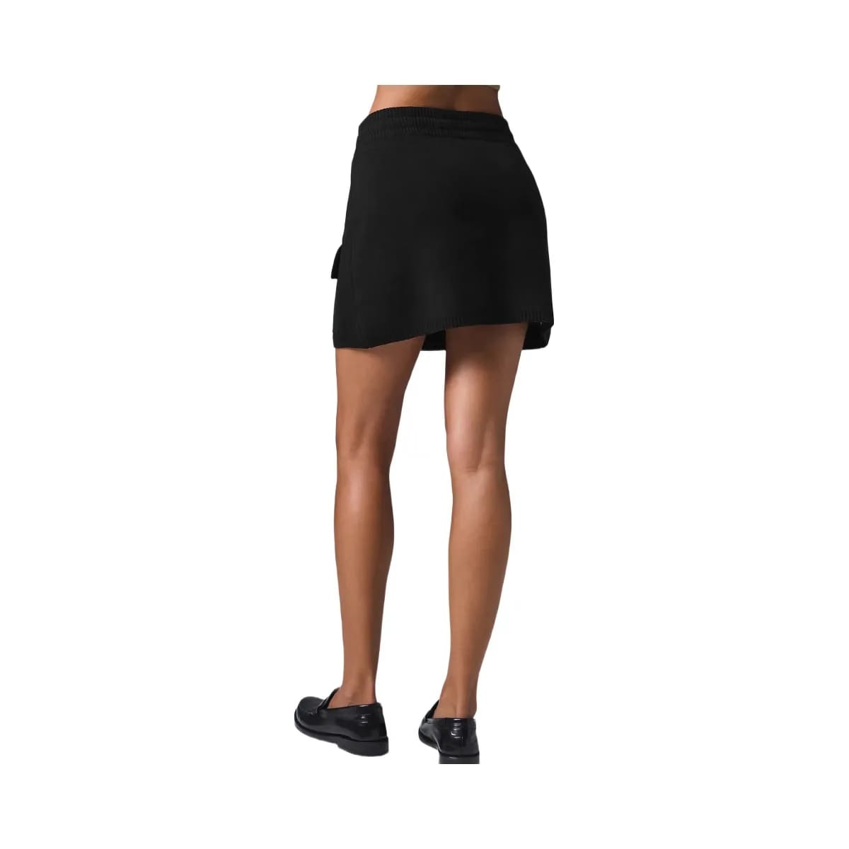 Alo Women's Scholar Knit Cargo Skirt - Black