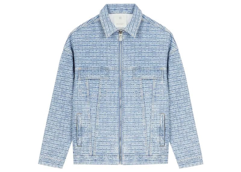 Givenchy Oversized Jacket Light Blue