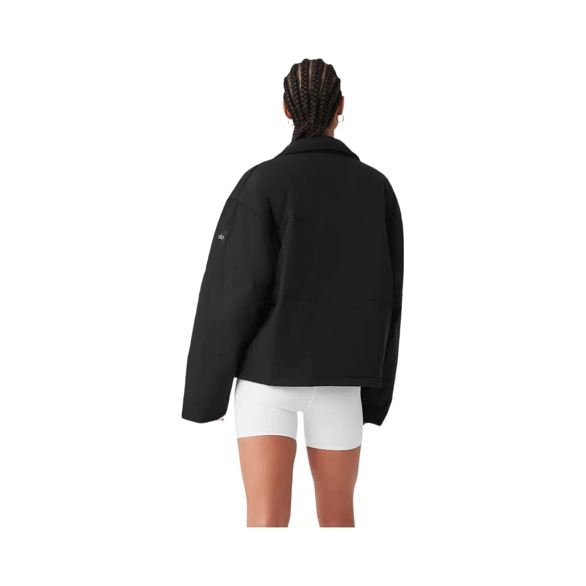 Alo Women's Voyage Utility Cargo Jacket - Black