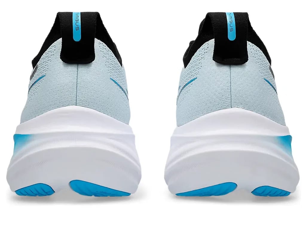 Asics Gel Nimbus 26 Cool Grey/Bright Cyan