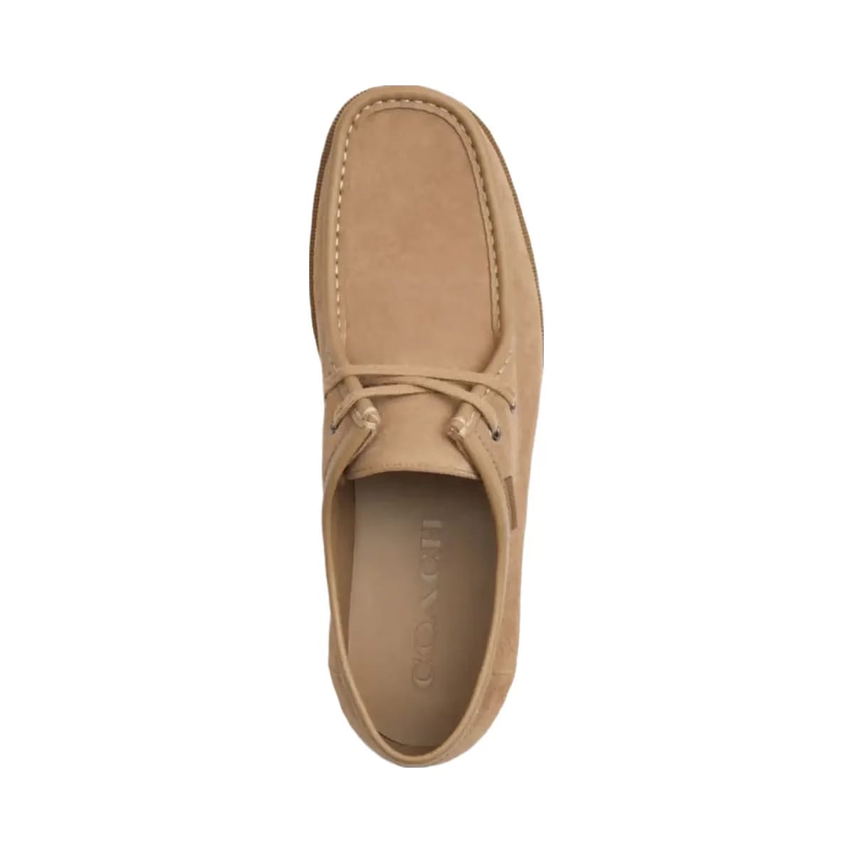 Coach Men's Chukka Shoe With Signature Canvas Stone