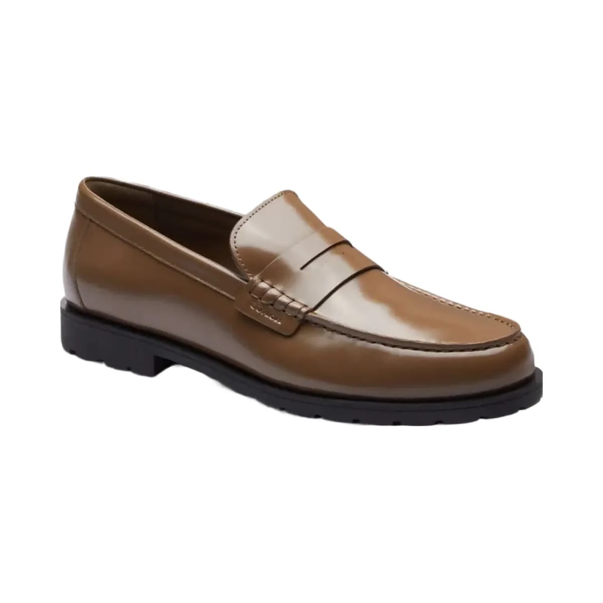 Coach Men's Reagan Penny Loafer Dark Stone