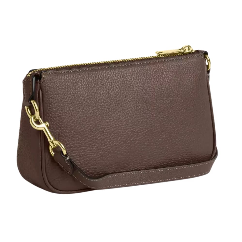 Coach Nolita 19 Pebbled Leather Dark Stone