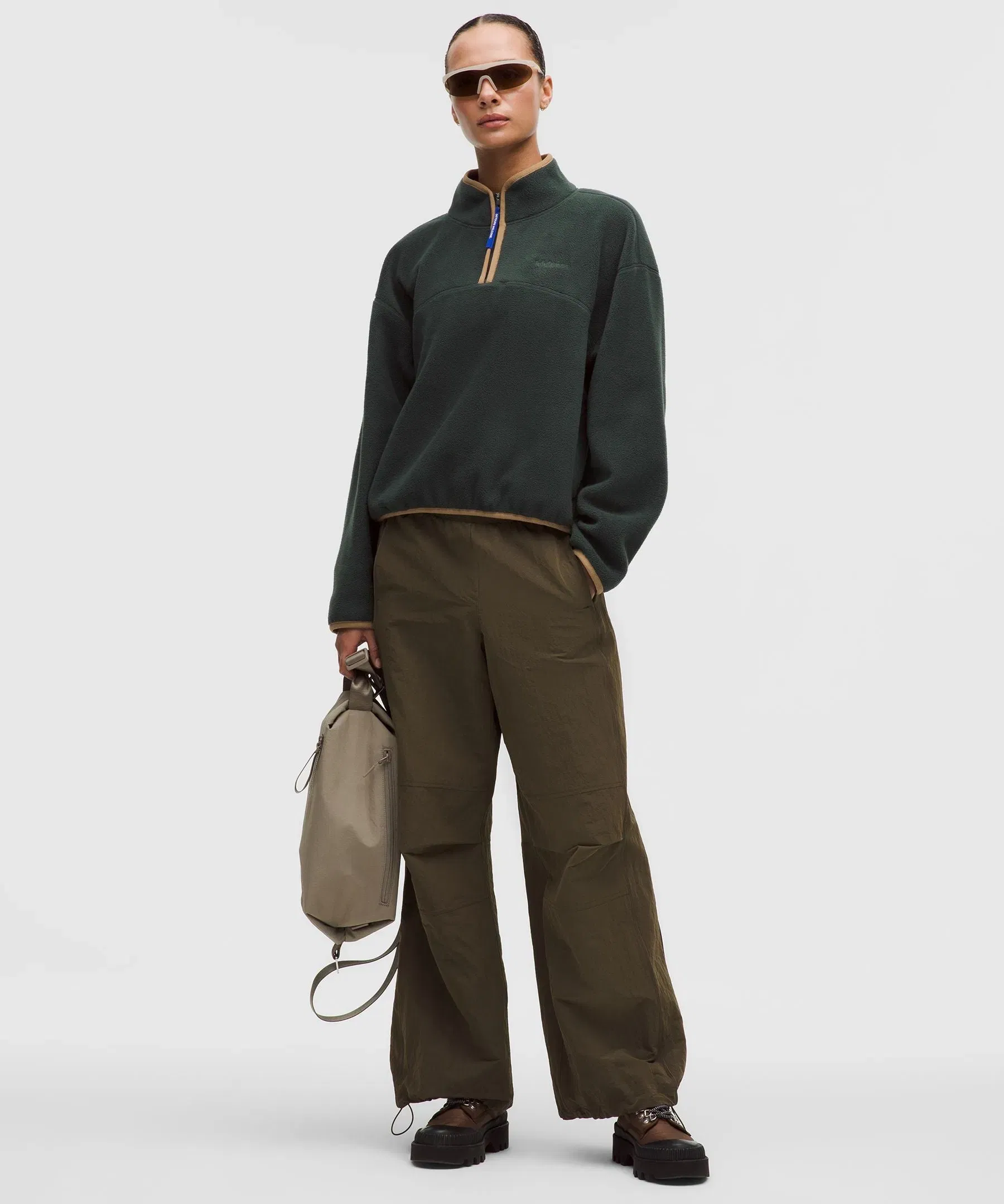 Lululemon Tumbled Fleece Half-Zip Jacket