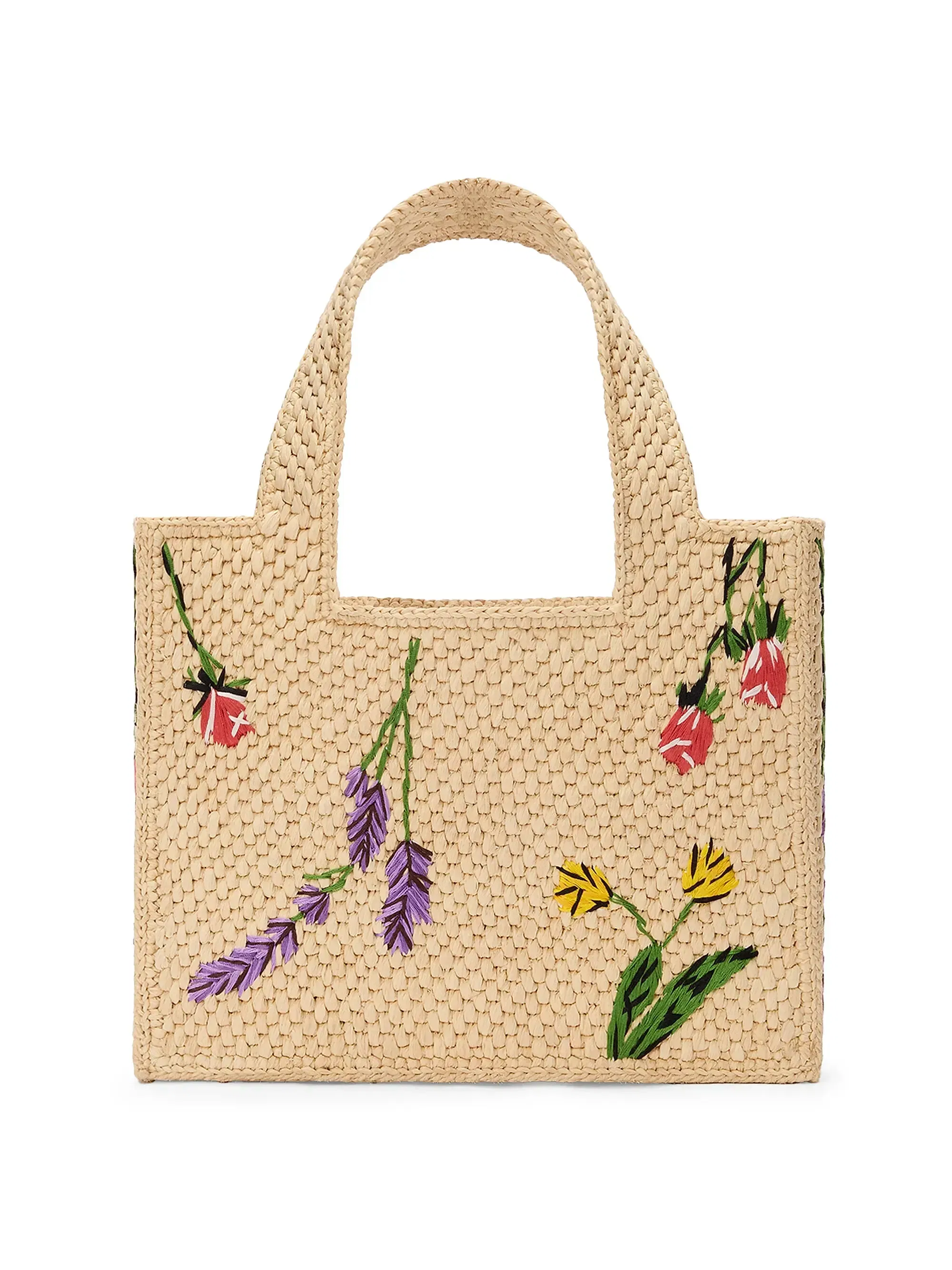 LOEWE LOEWE x Paula's Ibiza Font Floral Raffia Tote Bag