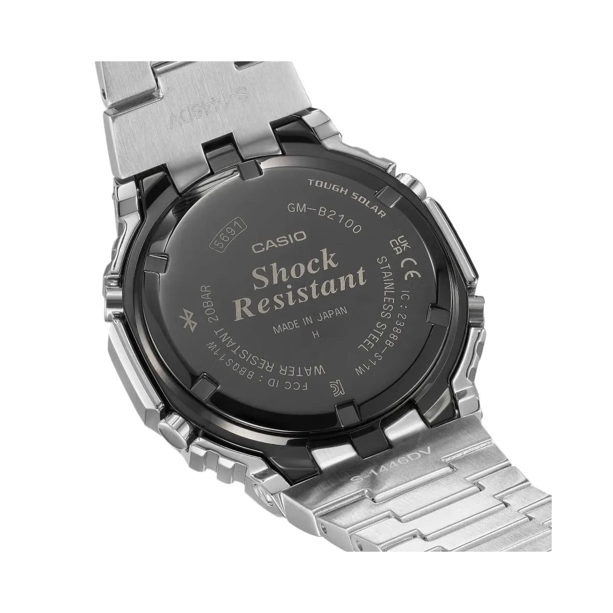 Casio Full Metal 2100 Series GM-B2100D-1ADR Black Dial