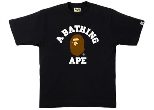 BAPE College Pottery Mug White