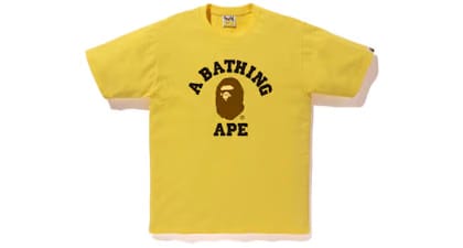 BAPE College Pottery Mug White