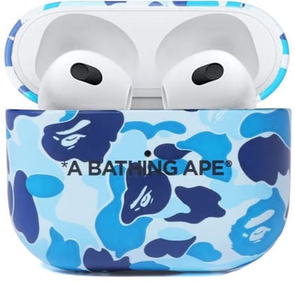 BAPE ABC CAMO LIGHTER CASE BLUE