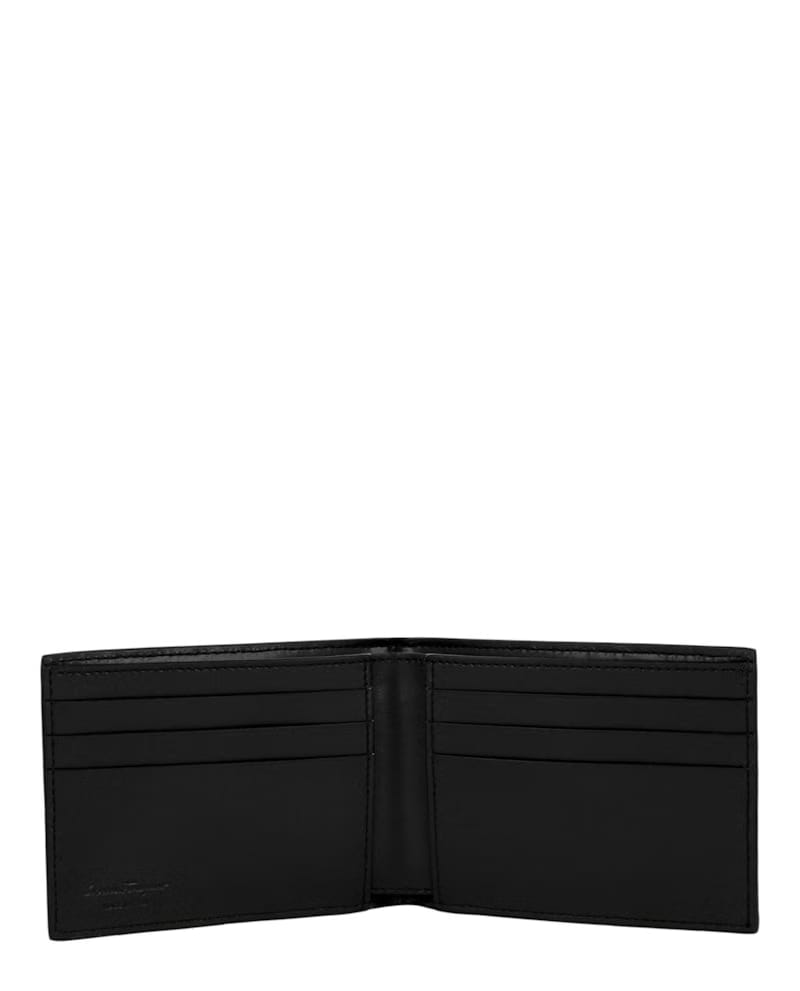 Ferragamo Crosta Bifold Wallet Black