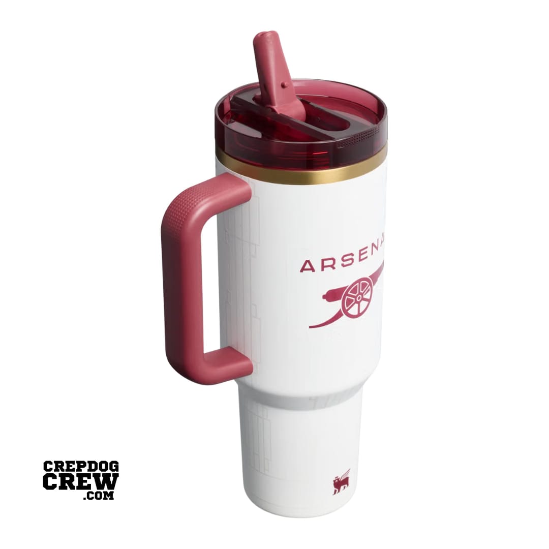 STANLEY x Arsenal TUMBLER Mug 1913 ProTour Flip Straw Arsenal Homage 40 oz (Limited Edition)