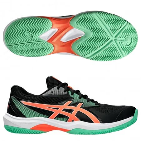 ASICS GAME FF PADEL Black Vivid Coral