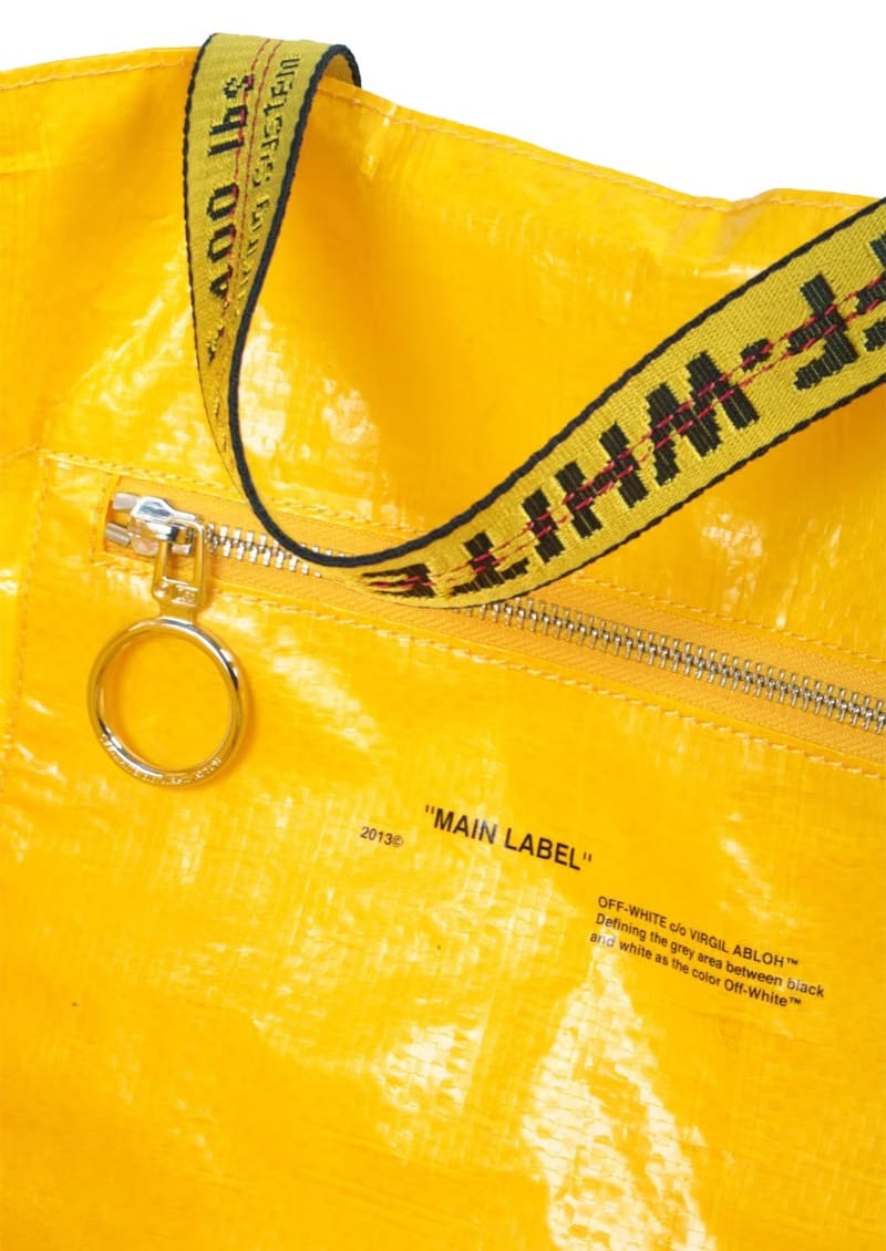 OFF-WHITE Arrows Tote Bag Yellow Black