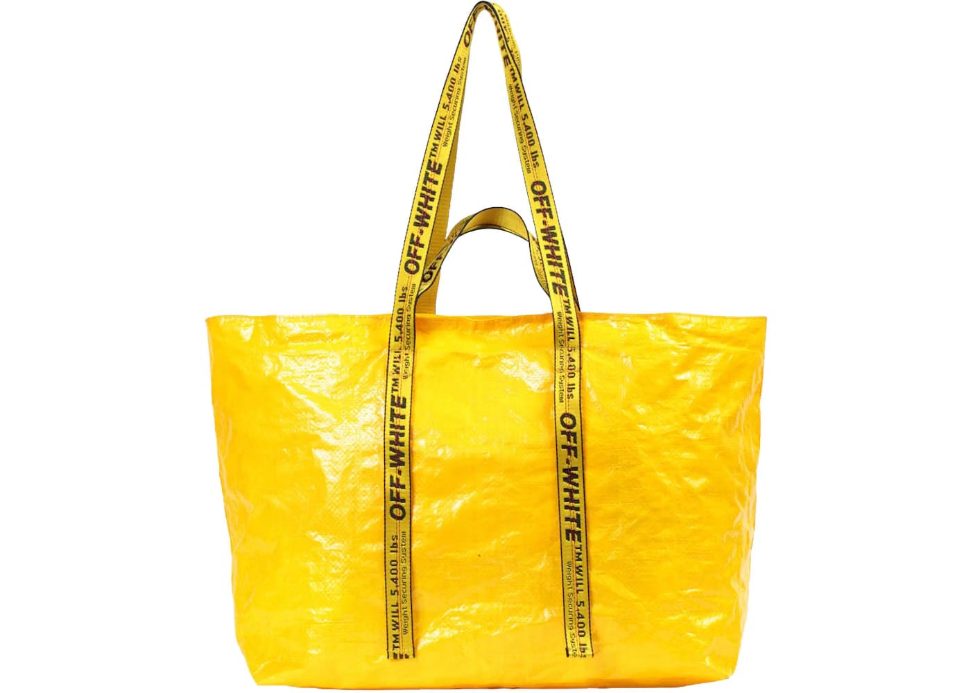 OFF-WHITE Arrows Tote Bag Yellow Black