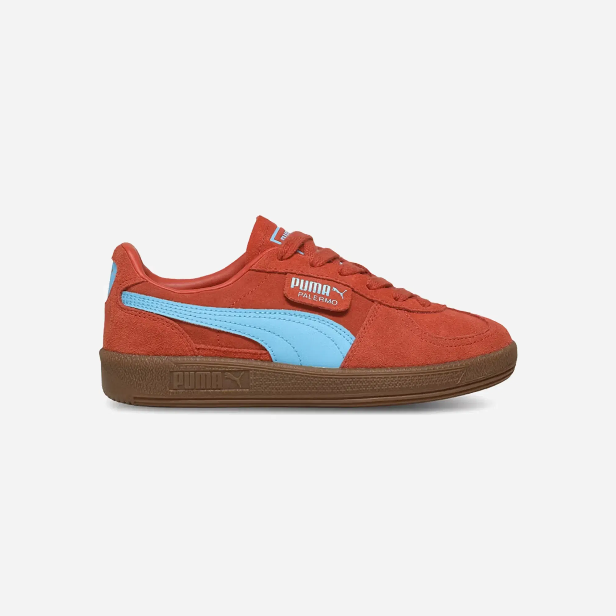 Puma Youth Suede Palermo Sneakers Amarena Vibrant Blue