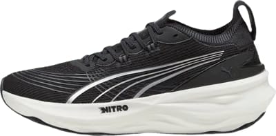 Puma 3ForeverRun NITRO 2 Road Running Wide Shoes White Silver