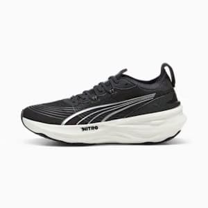 Puma 3ForeverRun NITRO 2 Road Running Wide Shoes White Silver