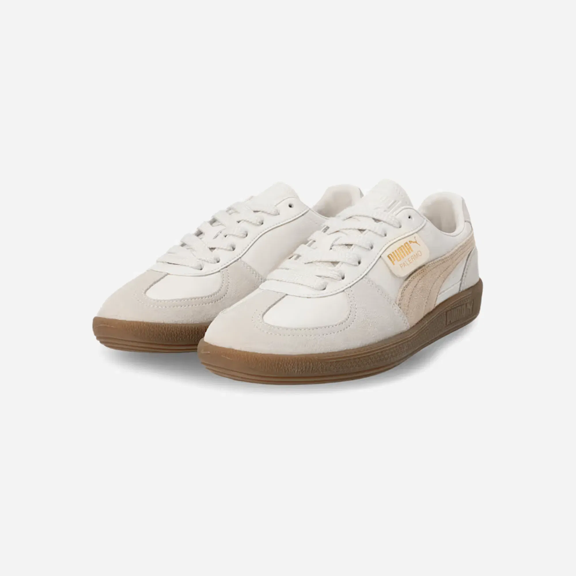Puma Palermo Leather Res Alpine Snow Desert Dust Gum