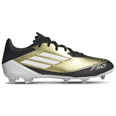 Adidas F50 League Low FG Messi Gold/White/Black