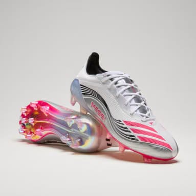 Adidas F50 League Low FG Messi Gold/White/Black