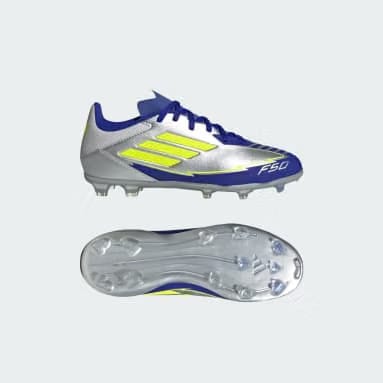 Adidas F50 League Low FG Messi Gold/White/Black
