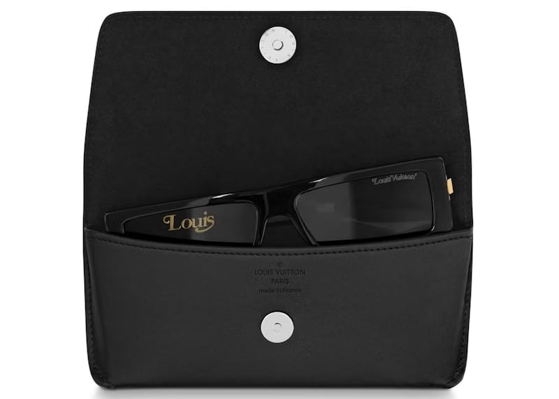 Louis Vuitton x Nigo Sunglasses Case Damier Ebene Giant Brown