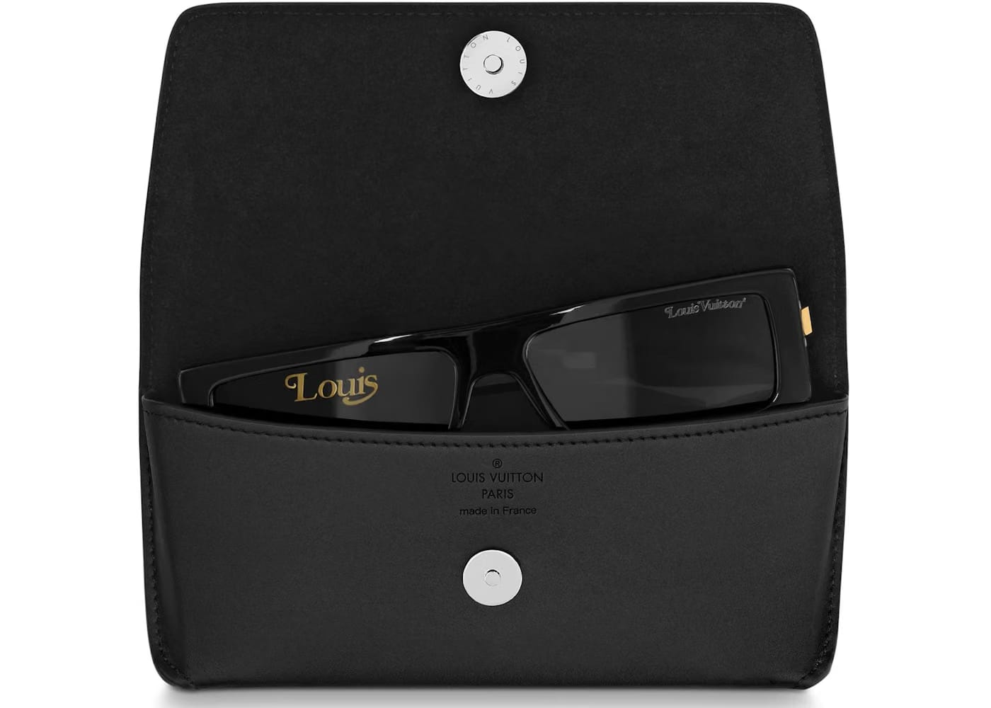 Louis Vuitton x Nigo Sunglasses Case Damier Ebene Giant Brown