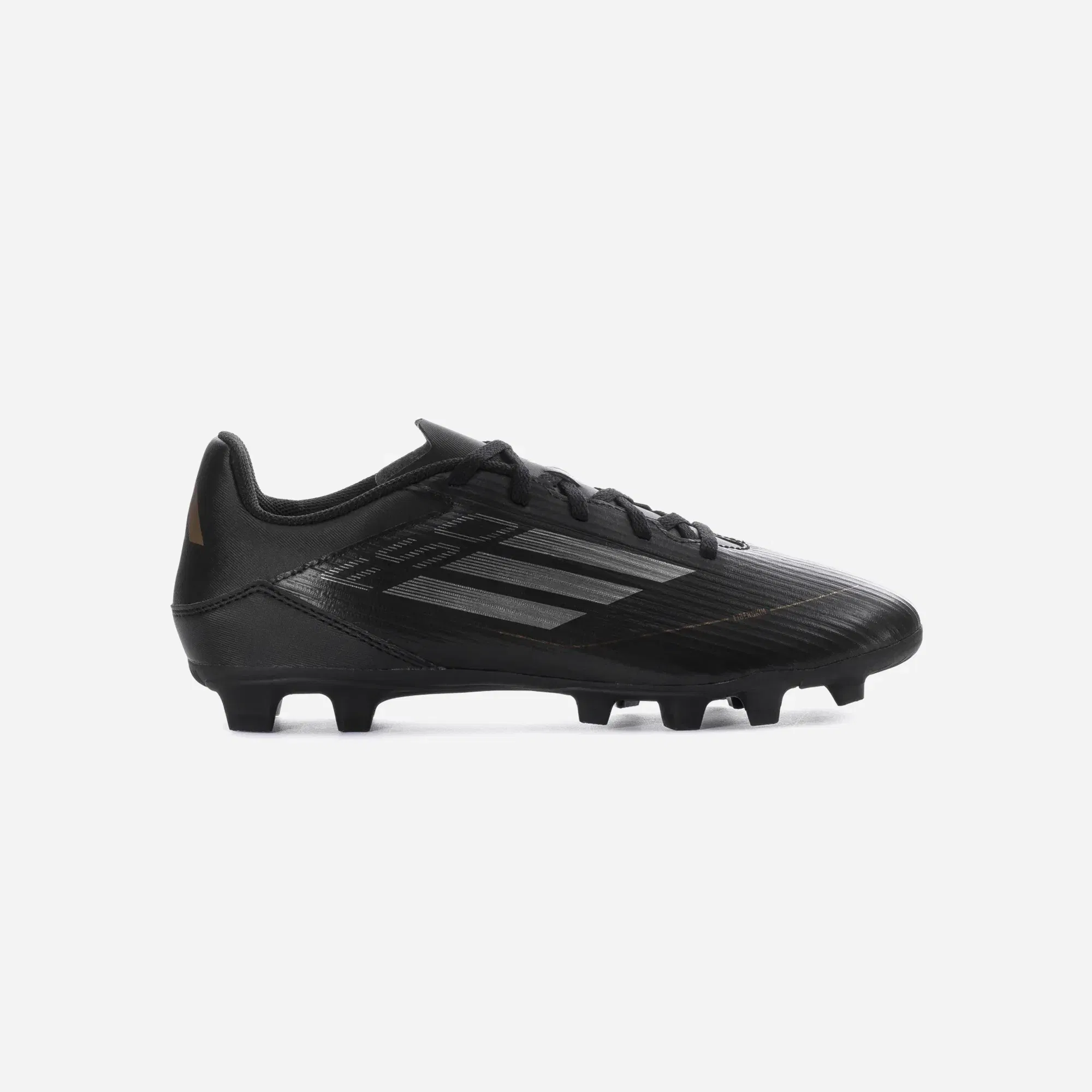 Adidas F50 Club FG Core Black/Iron/Gold