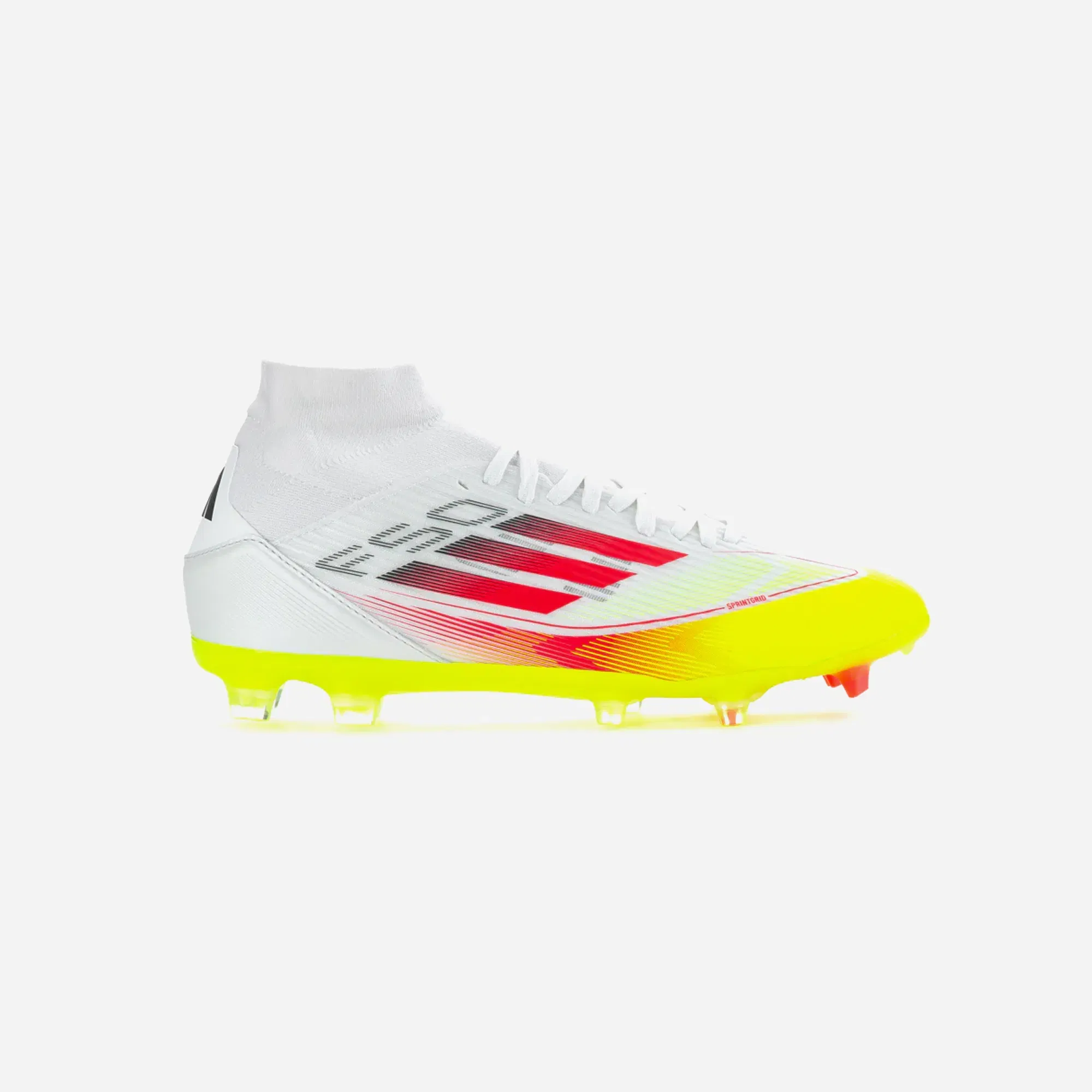 Adidas F50 League Fg/Mg Mid W WMNS White/Black/Solar Yellow