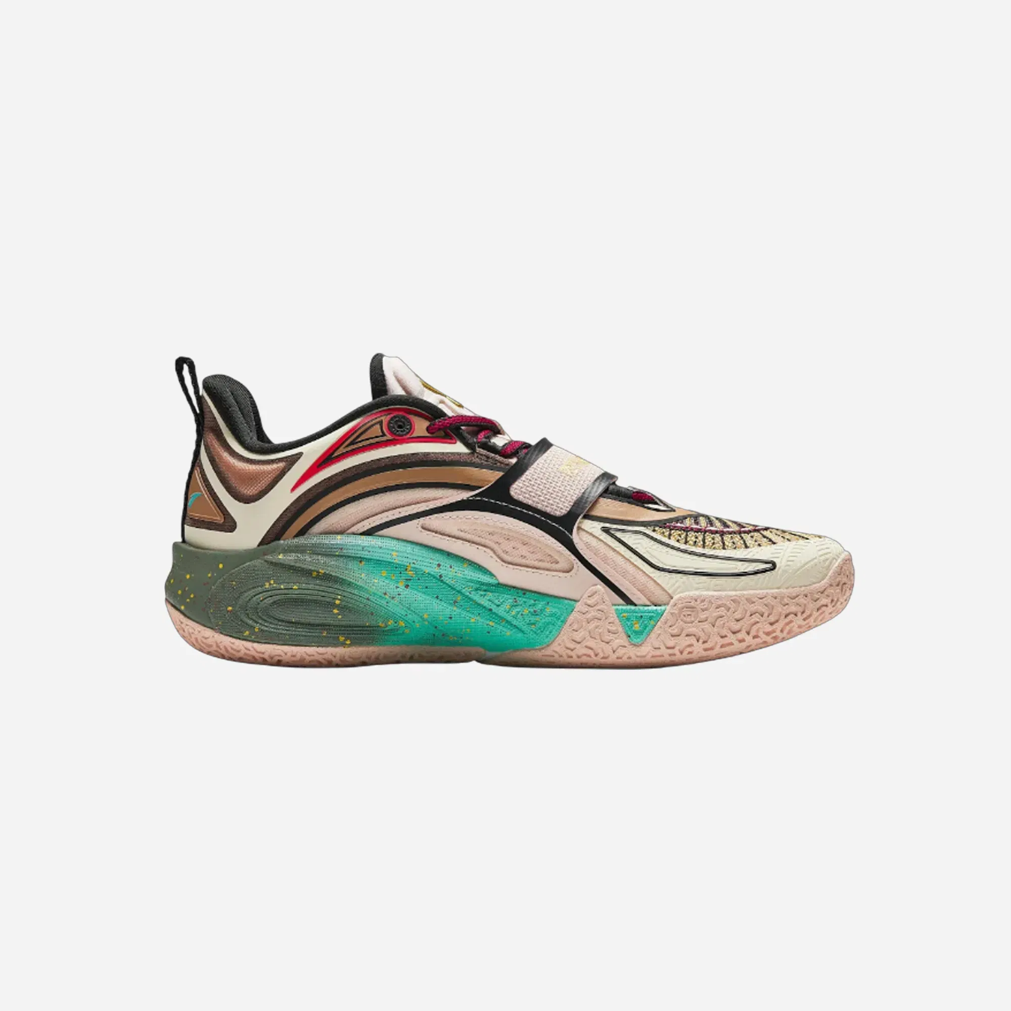 Anta Kai 1 Embroidery Beige Off White Blue