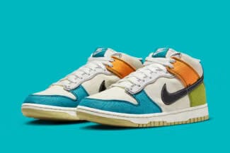 Nike Dunk Mid Pale Ivory Multi