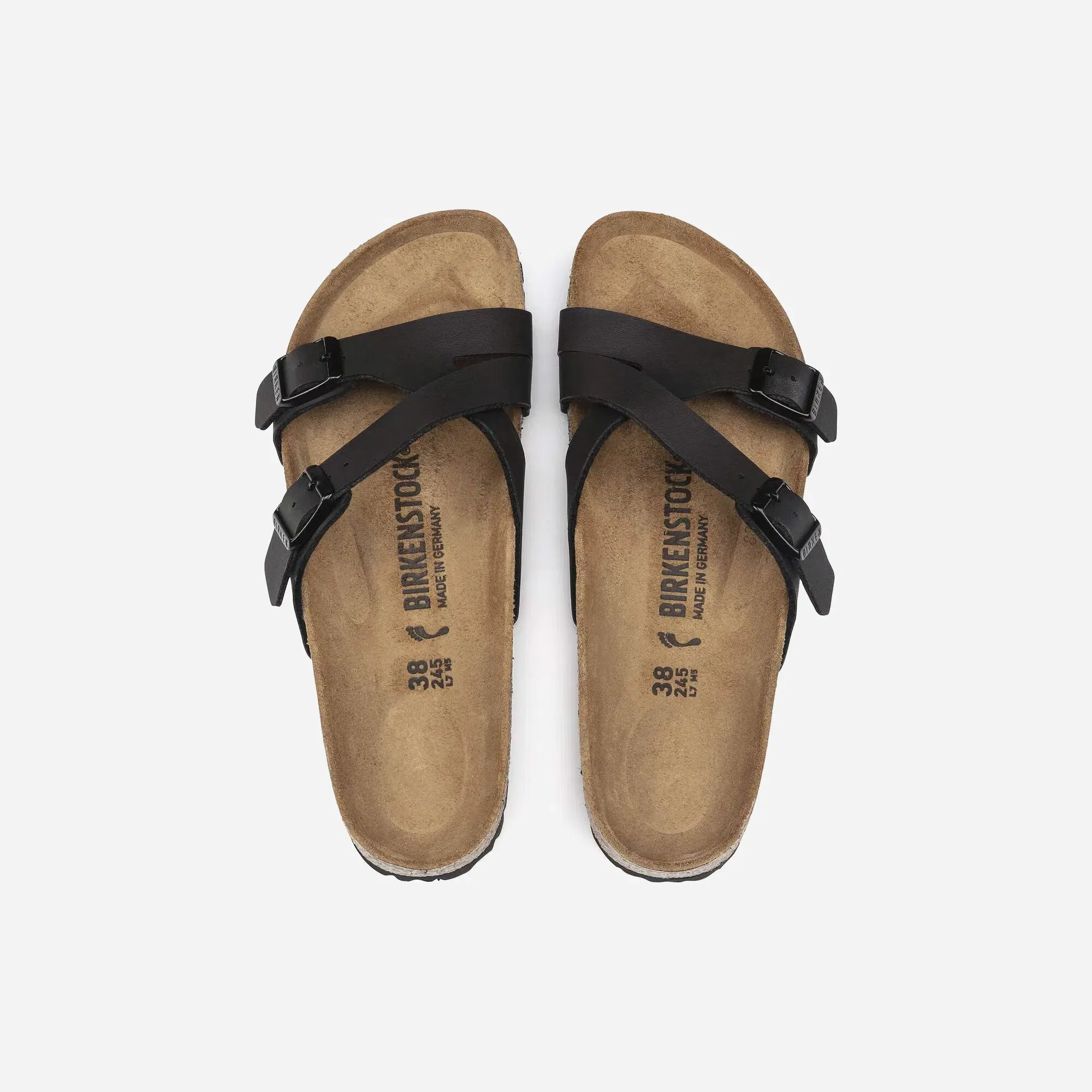 Birkenstock Yao Birko-Flor Black Narrow Fit