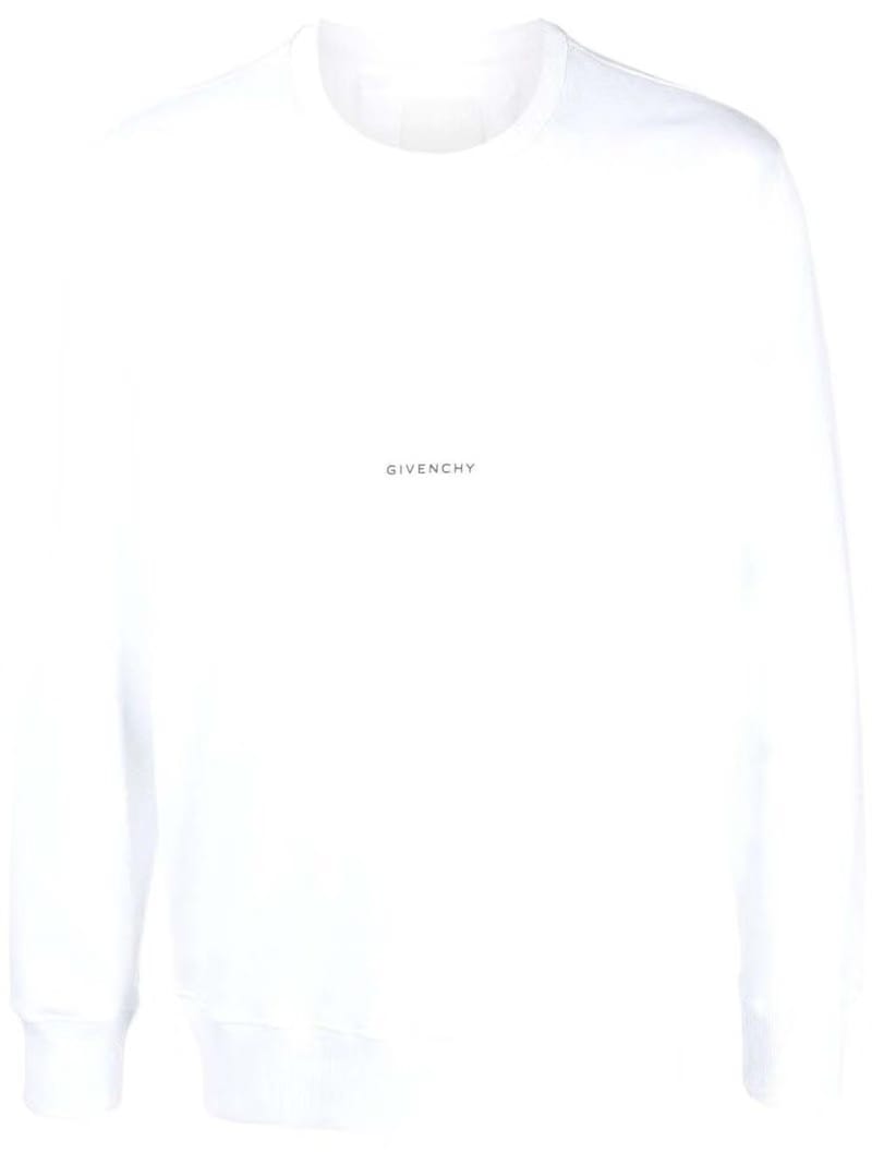 Givenchy Logo Sweatshirt White